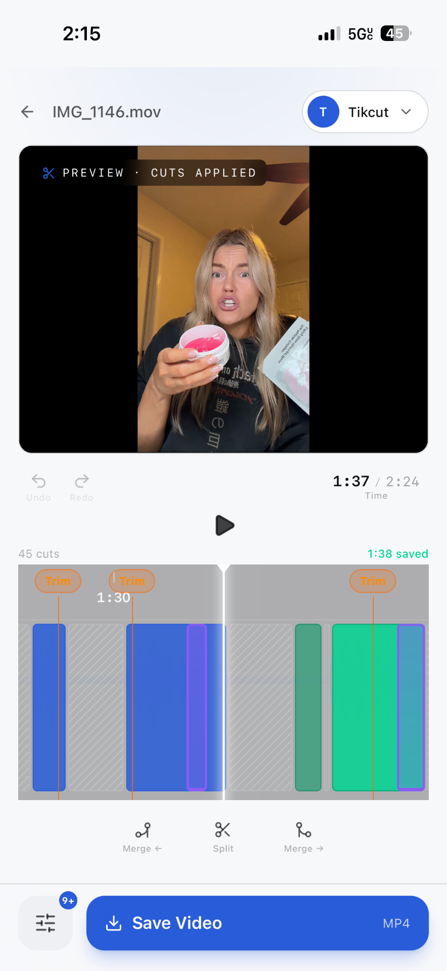 New touch-first mobile editor