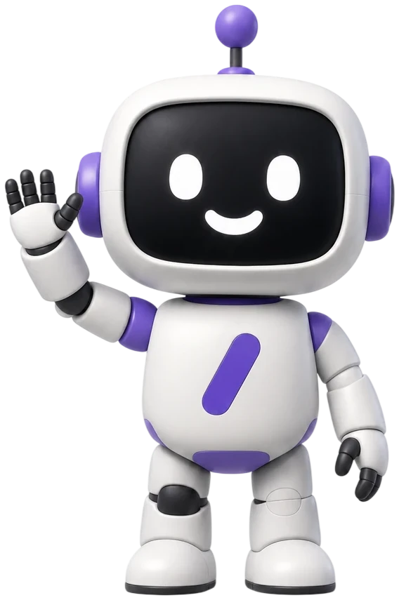 Tikky waving hello